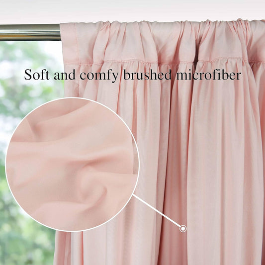 Homechoice Decor Thermal Insulated Window Curtains, 54"W x 84"L x 2 Panels