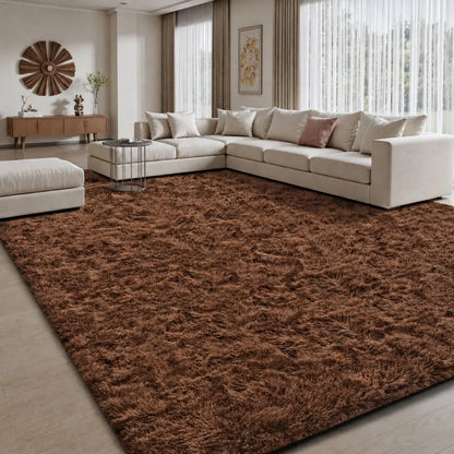 FAMVAL Super Soft Fluffy Shaggy Area Rug - Modern Plush Non-Slip Rectangular Carpet, Rugs for Bedroom, Decor for Living Room, Room & House Decor for Kids