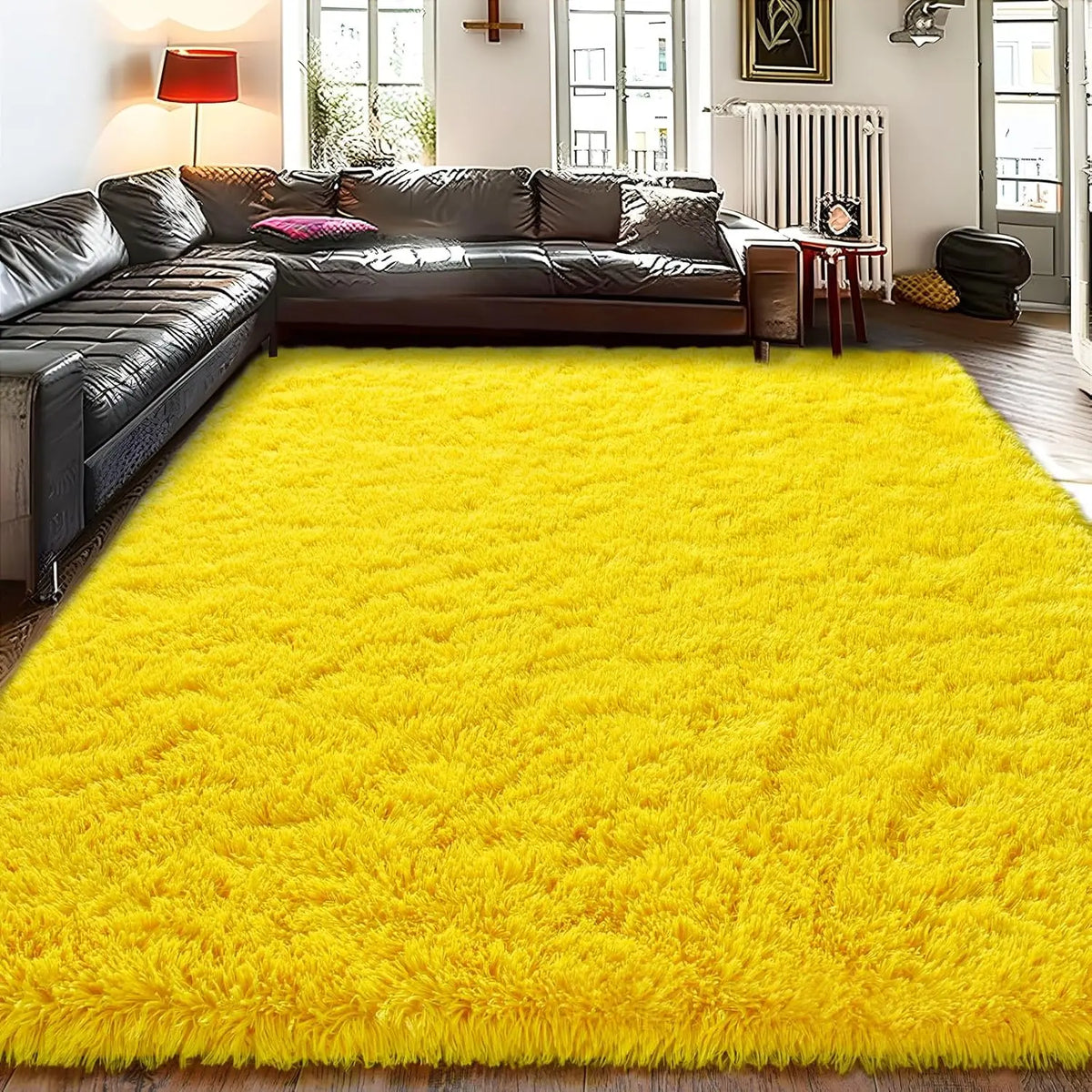 SohoChic Ultra-Soft Shaggy Rug - Furry Soft, Fuzzy Decorative Rug with Upgrade Non-Slip Backing, for Bedroom Kids Room, Room Decor, House Decor