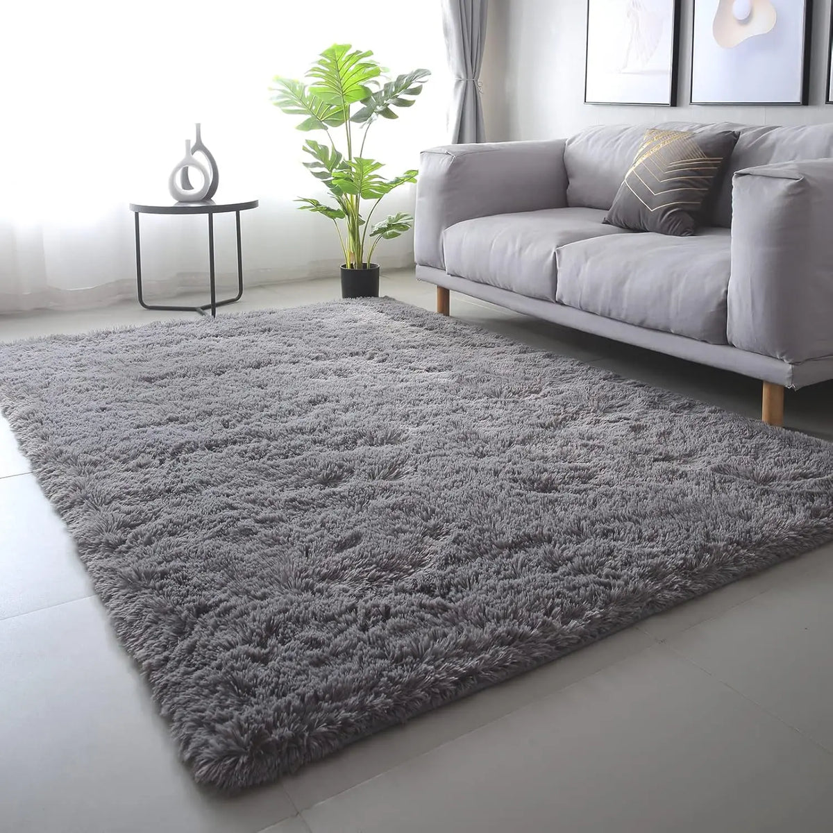 【TiktokShopSpringGlowUp】Large Size Plush Rugs Big Fluffy Area Rug Non-slip Soft Shaggy Carpet Mats for Living room Bedroom Nursery Home Decor Christmas gifts