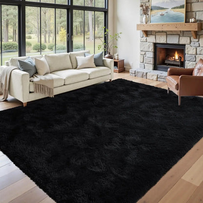 【TiktokShopSpringGlowUp】Large Size Plush Rugs Big Fluffy Area Rug Non-slip Soft Shaggy Carpet Mats for Living room Bedroom Nursery Home Decor Christmas gifts