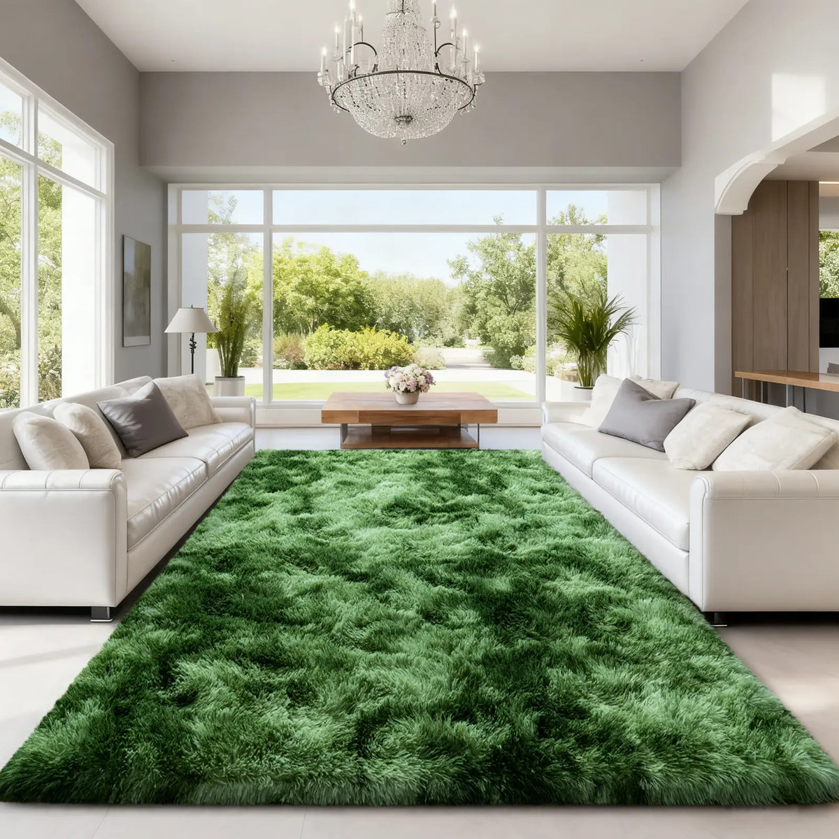 EIKIONE Value Area Rug - Non-toxic, Soft, Wear-resistant, Non-slip, Waterproof, Stain & Wrinkle-free Classic Simple Style for Room Decor, Bedroom Inspo, Aesthetic Room Decor, Rugs for Bedroom with Embroidery, US Fast Shipping, Affordable, 30-day Guarantee