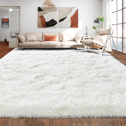 SohoChic Ultra-Soft Shaggy Rug - Furry Soft, Fuzzy Decorative Rug with Upgrade Non-Slip Backing, for Bedroom Kids Room, Room Decor, House Decor