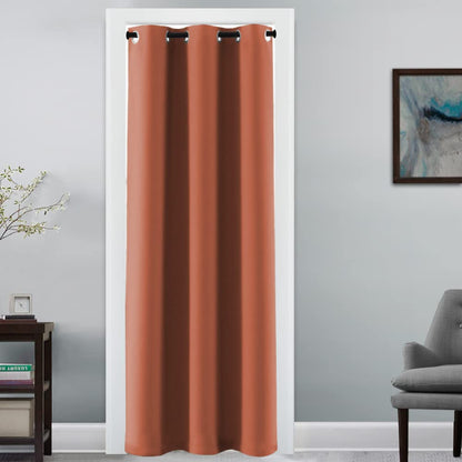 H.VERSAILTEX 100% Blackout Curtains for Bedroom Black Out Curtains 96 inch Thermal Insulated Long Blackout Curtains for Living Room, Energy Saving Curtains for Patio Door Grommet (1 Panel, Jet Black)