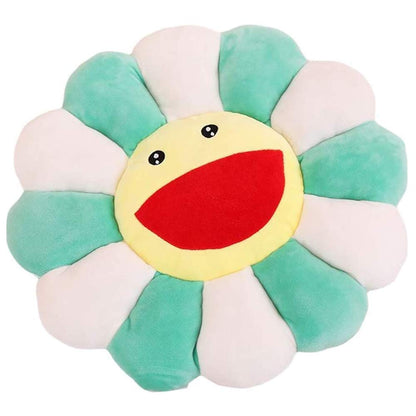 TEFU Flower Plush Pillow, Sunflower Soft Comfortable,Colorful,16.5in/42cm