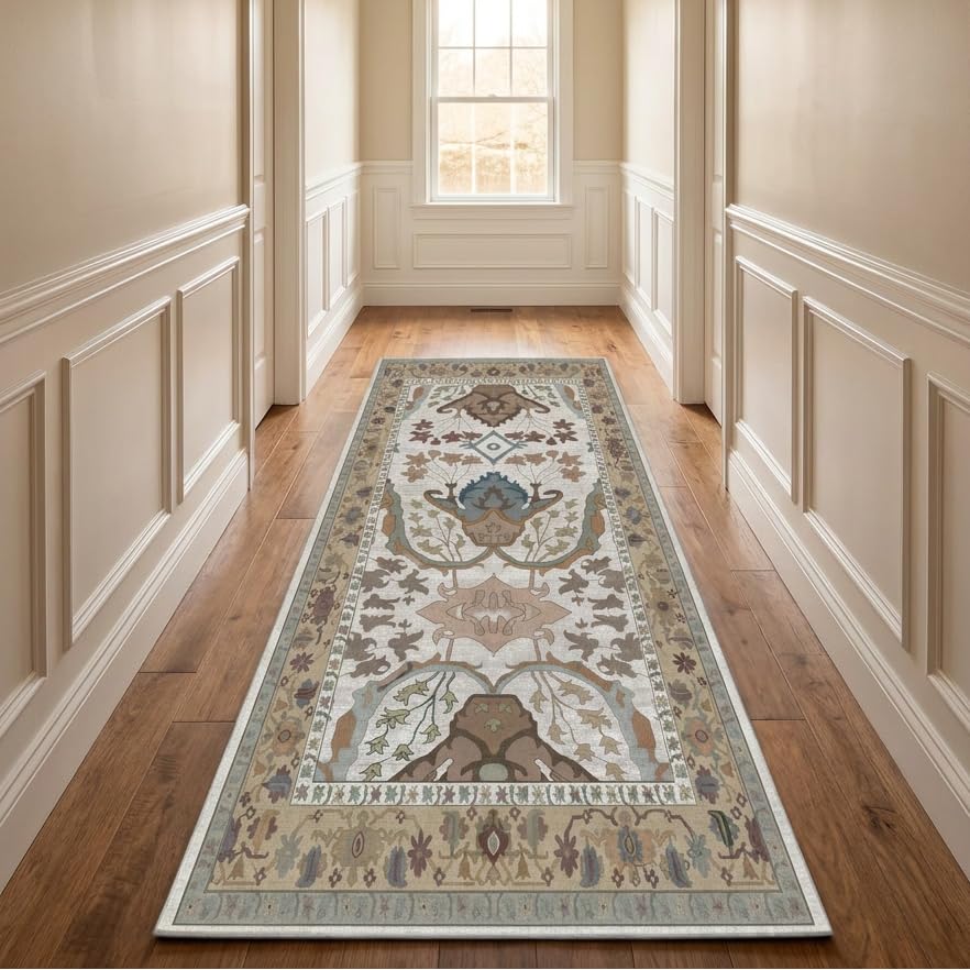 8x10 Rugs for Living Room Washable Green Area Rug Rugs for Bedroom