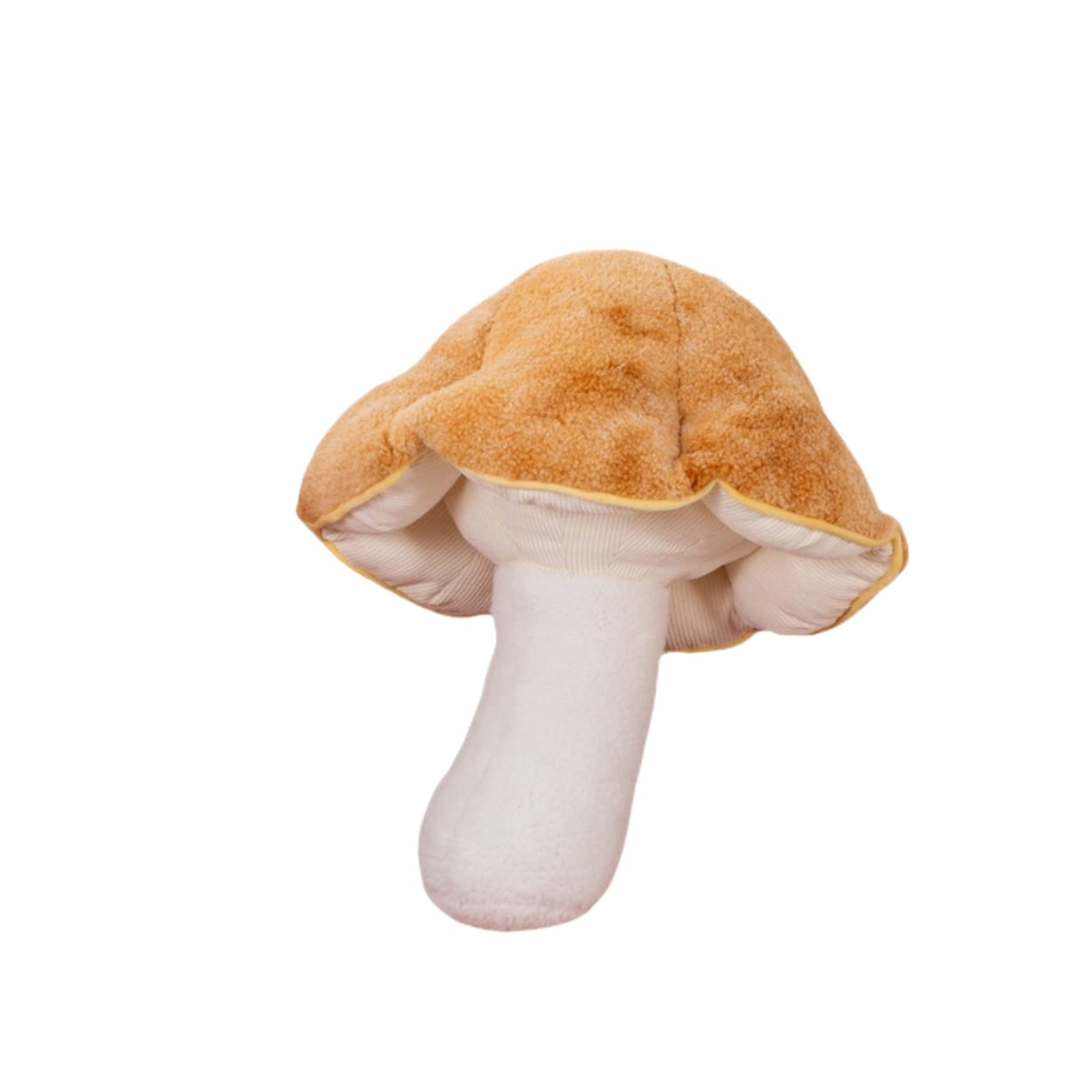 Mushroom Pillow Floor Pillow Sofa Cushion Home Decoration Pillows Reading Pillow (Khaki, 32cm)
