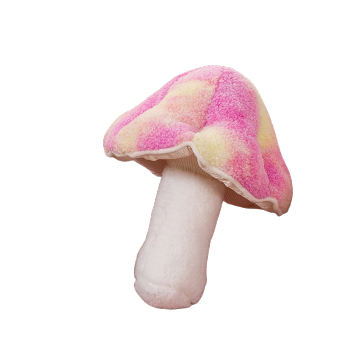 Mushroom Pillow Floor Pillow Sofa Cushion Home Decoration Pillows Reading Pillow (Khaki, 32cm)