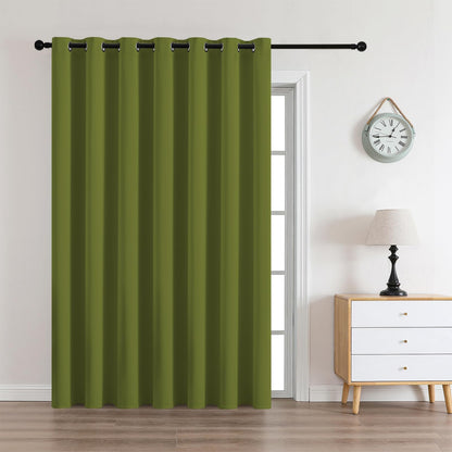 CUCRAF Beige Blackout Curtains 84 inch Length 2 Panels Set, Room Darkening Drapes for Living Room Bedroom, Thermal Insulated Light Blocking Grommet Window Curtain (W52 x L84 Inch)