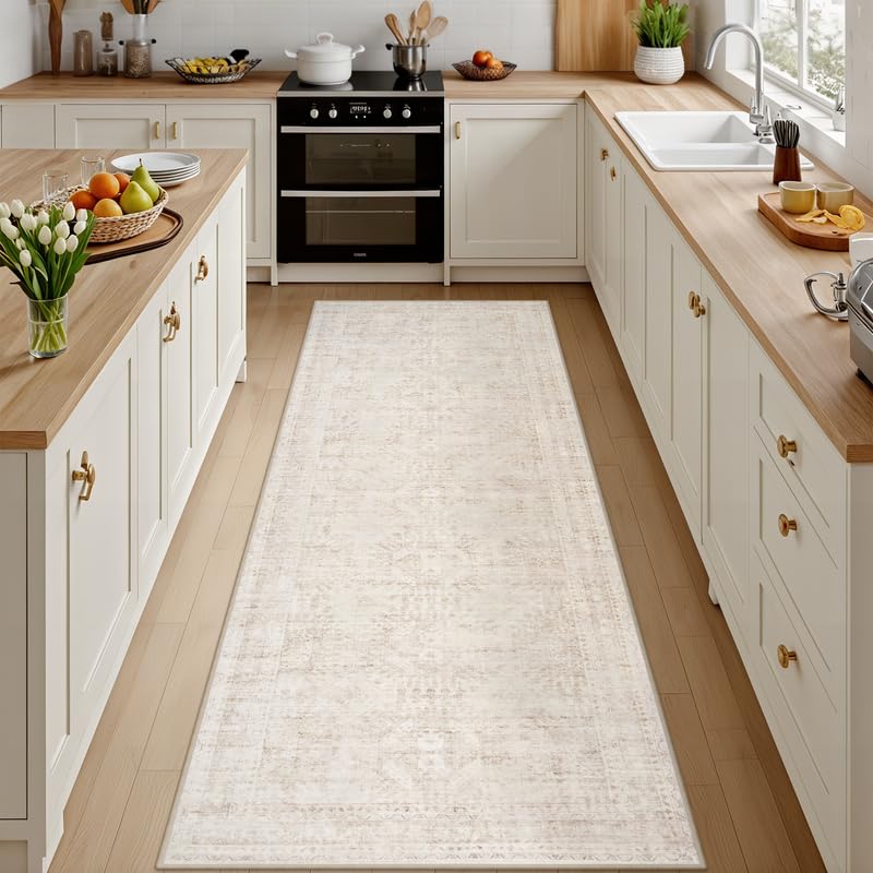8x10 Area Rugs Living Room: Bedroom Neutral Washable Carpet Beige