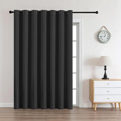 CUCRAF Beige Blackout Curtains 84 inch Length 2 Panels Set, Room Darkening Drapes for Living Room Bedroom, Thermal Insulated Light Blocking Grommet Window Curtain (W52 x L84 Inch)
