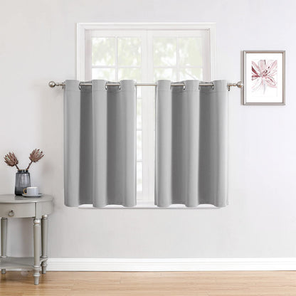 ChrisDowa Blackout Curtains for Bedroom and Living Room 63 Inches Long