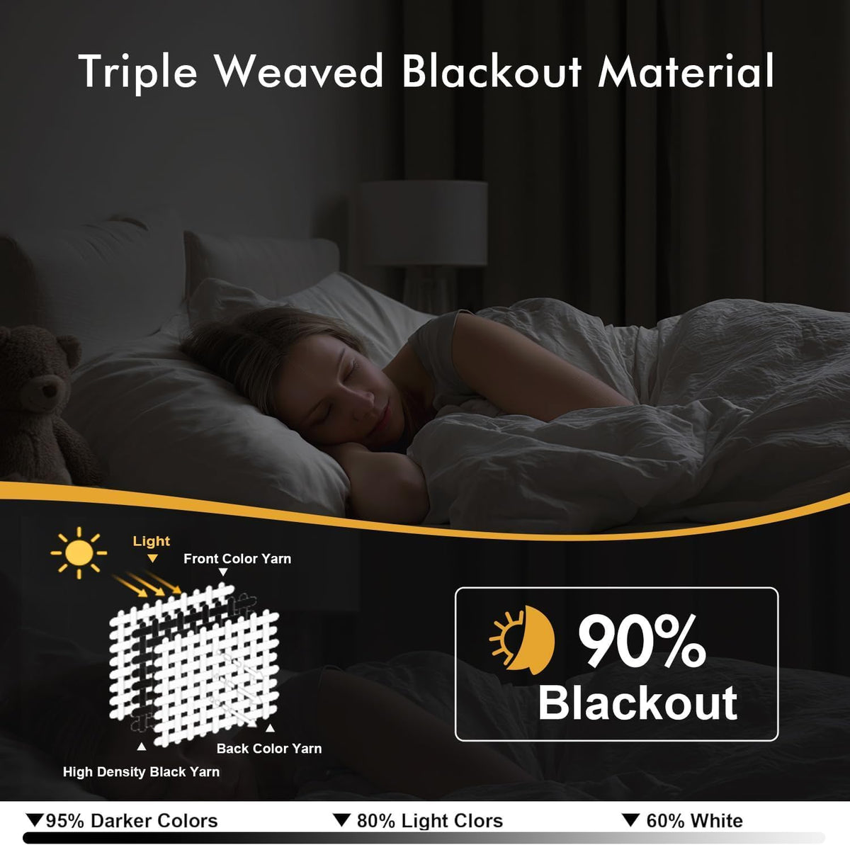 MIULEE Blackout Curtains for Bedroom 2 Panels 40 x 63 Inch Long Pink