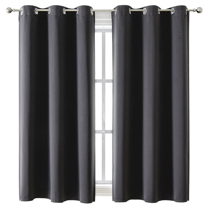 ChrisDowa Blackout Curtains for Bedroom and Living Room 63 Inches Long