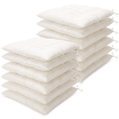 12 Pcs Bulk Floor Pillows Cushion for Kids Classroom,Coffee Color,Square