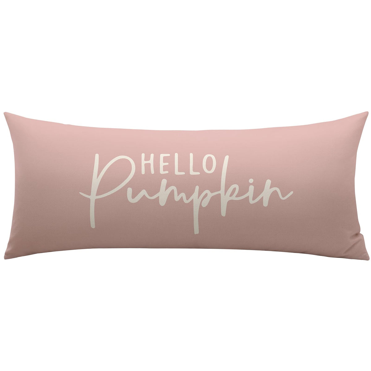 Artscope Hello Pumpkin Beige Lumbar Throw Pillow Cover 12x20 Inch Fall Decoration Cushion Cover Thanksgiving Farmhouse Pillow Case for Home Sofa Couch Decor