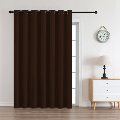 CUCRAF Beige Blackout Curtains 84 inch Length 2 Panels Set, Room Darkening Drapes for Living Room Bedroom, Thermal Insulated Light Blocking Grommet Window Curtain (W52 x L84 Inch)
