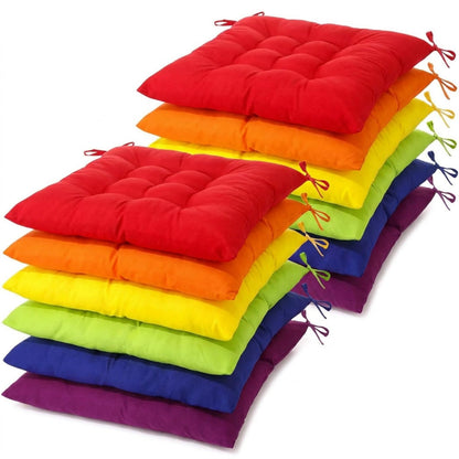 12 Pcs Bulk Floor Pillows Cushion for Kids Classroom,Coffee Color,Square