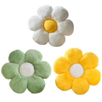 Flower Pillow,15.7In Cute Daisy Pillow Pink Throw Pillows