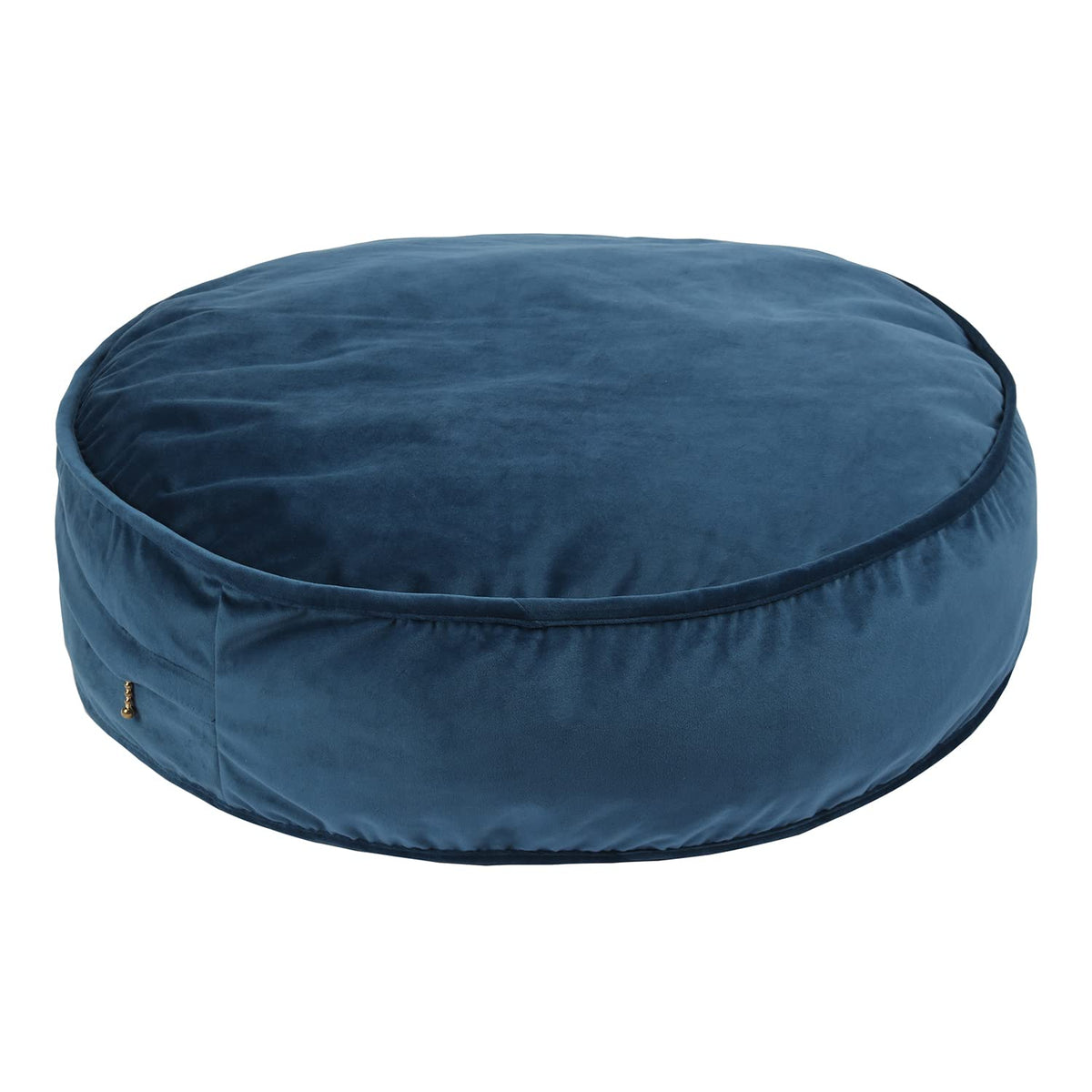 Round Floor Pillow Cover Velvet Throw Seating Pouf Yoga Meditation Cushion Plush Case Reading Room Decor Cover Only (25.6IN, Green)