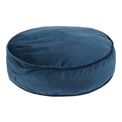 Round Floor Pillow Cover Velvet Throw Seating Pouf Yoga Meditation Cushion Plush Case Reading Room Decor Cover Only (25.6IN, Green)