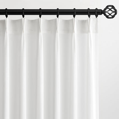 Topfinel Oatmeal Beige Pinch Pleated Curtains 84 Inches Long for Living Room 2 Panels Sets,Stone Washed Linen Earth Tone Decor Back Tab Boho Neutral Greige Earthy Sheer Curtain for Bedroom