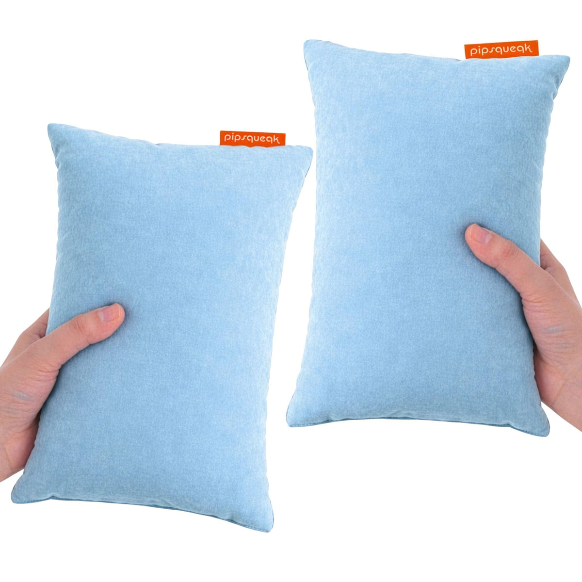 Pipsqueak Travel Pillow - Small, Mini, Tiny - 11 x 7 in, Microfiber