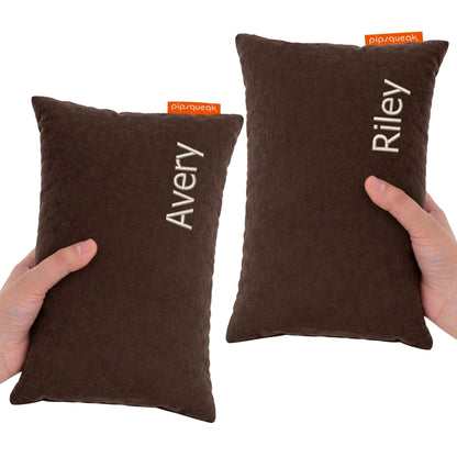 Pipsqueak Travel Pillow - Small, Mini, Tiny - 11 x 7 in, Microfiber