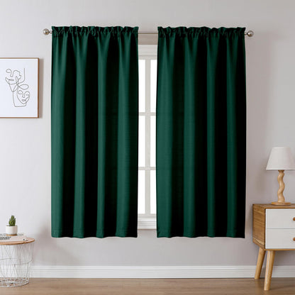 Chyhomenyc White Curtains 84 Inch Length 2 Panels 40Wx84L inches