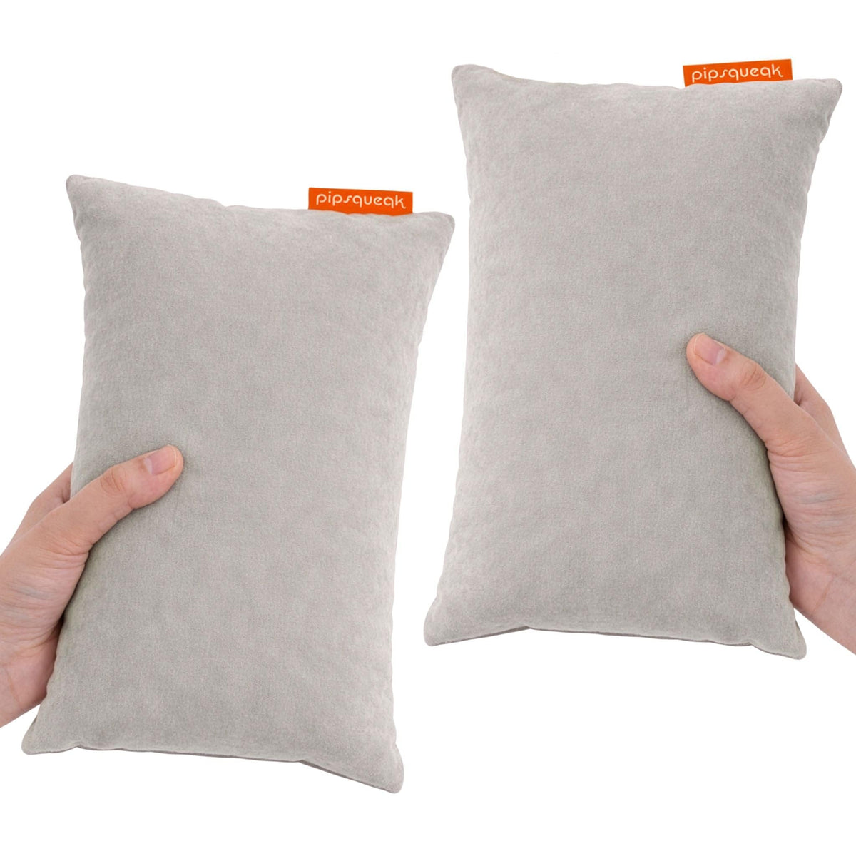 Pipsqueak Travel Pillow - Small, Mini, Tiny - 11 x 7 in, Microfiber