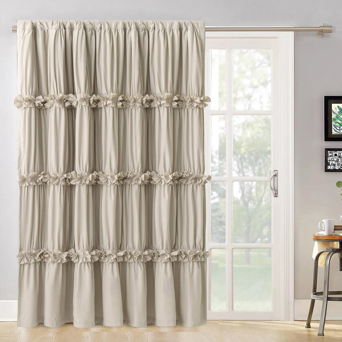 Homechoice Decor Thermal Insulated Window Curtains, 54"W x 84"L x 2 Panels