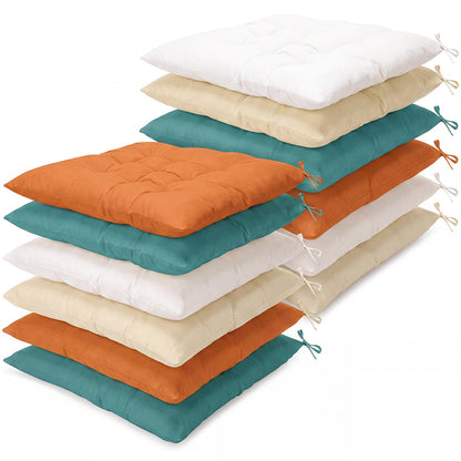 12 Pcs Bulk Floor Pillows Cushion for Kids Classroom,Coffee Color,Square