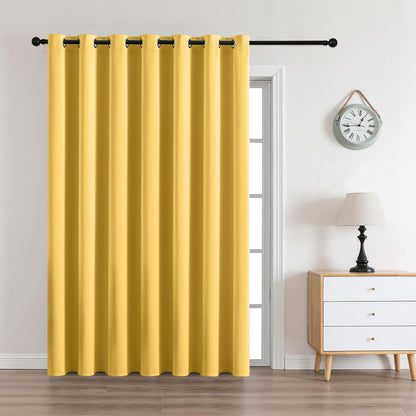 CUCRAF Beige Blackout Curtains 84 inch Length 2 Panels Set, Room Darkening Drapes for Living Room Bedroom, Thermal Insulated Light Blocking Grommet Window Curtain (W52 x L84 Inch)