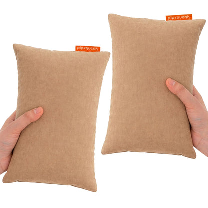 Pipsqueak Travel Pillow - Small, Mini, Tiny - 11 x 7 in, Microfiber