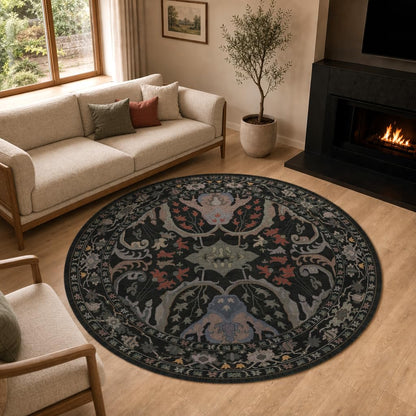 8x10 Rugs for Living Room Washable Green Area Rug Rugs for Bedroom