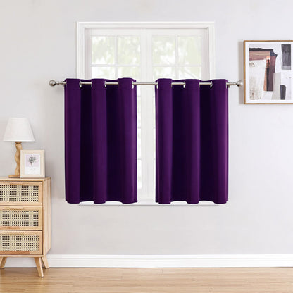 ChrisDowa Blackout Curtains for Bedroom and Living Room 63 Inches Long