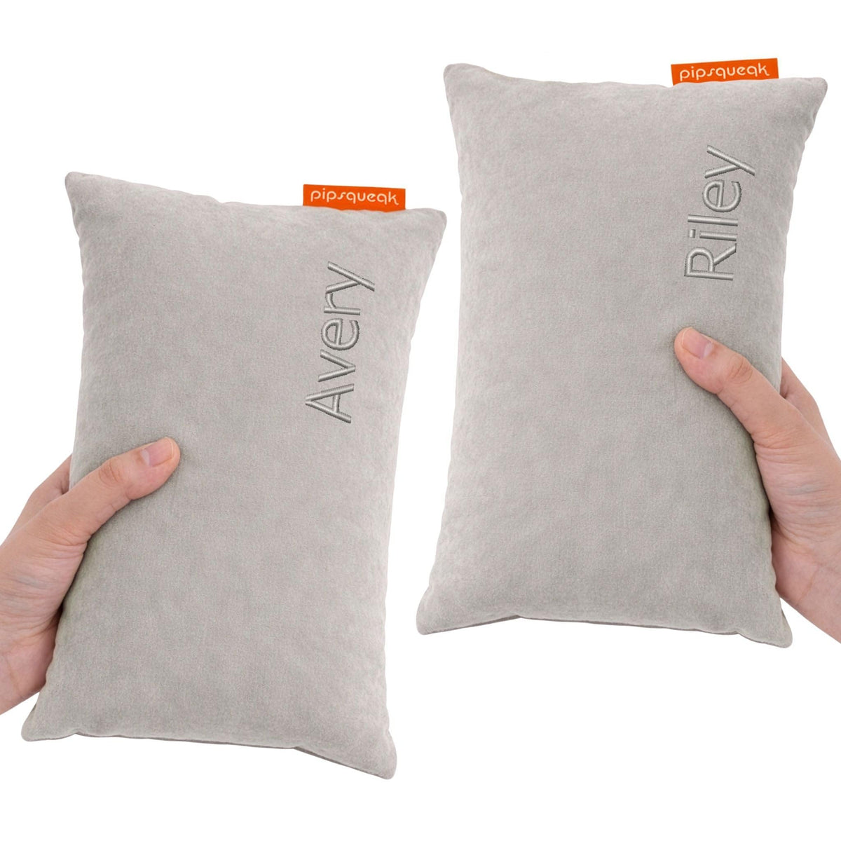 Pipsqueak Travel Pillow - Small, Mini, Tiny - 11 x 7 in, Microfiber
