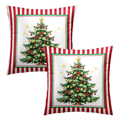Fall Pillow Covers Autumn Leaf Throw Pillow Covers 18x18 Set of 2 Bohemian Floral Pillow Cases Thanksgiving Berry Pinecones Cushion Cases for Home Farmhouse Sofa Couch Patio