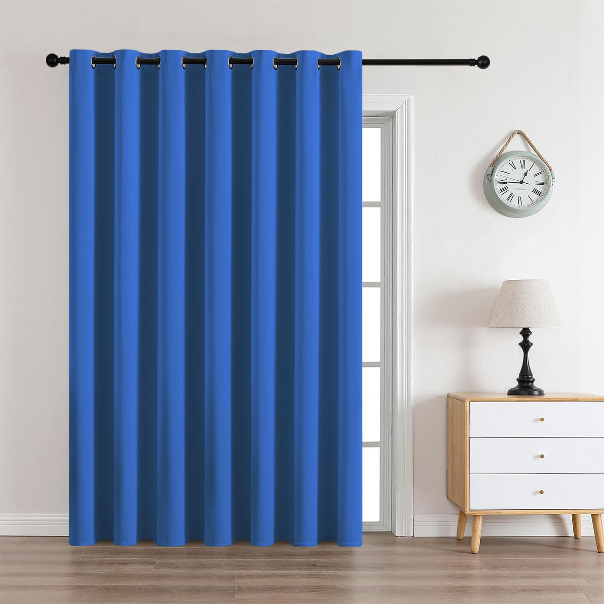 CUCRAF Beige Blackout Curtains 84 inch Length 2 Panels Set, Room Darkening Drapes for Living Room Bedroom, Thermal Insulated Light Blocking Grommet Window Curtain (W52 x L84 Inch)