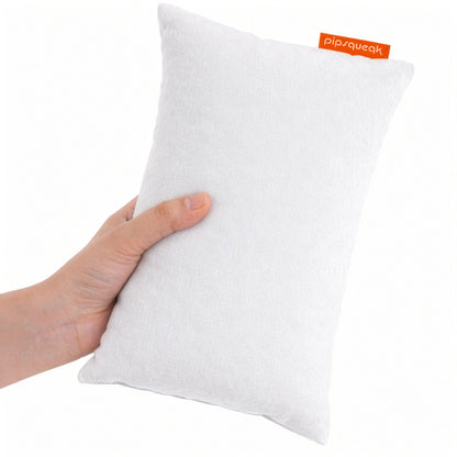 Pipsqueak Travel Pillow - Small, Mini, Tiny - 11 x 7 in, Microfiber