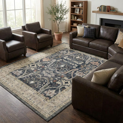 8x10 Rugs for Living Room Washable Green Area Rug Rugs for Bedroom