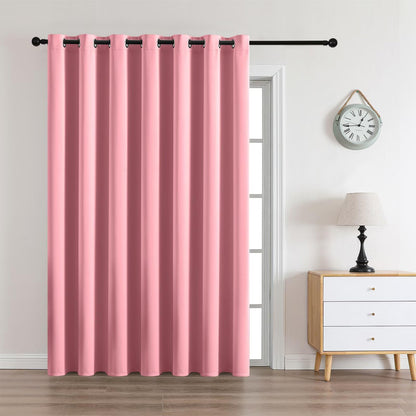 CUCRAF Beige Blackout Curtains 84 inch Length 2 Panels Set, Room Darkening Drapes for Living Room Bedroom, Thermal Insulated Light Blocking Grommet Window Curtain (W52 x L84 Inch)