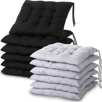 12 Pcs Bulk Floor Pillows Cushion for Kids Classroom,Coffee Color,Square