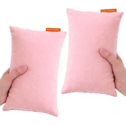 Pipsqueak Travel Pillow - Small, Mini, Tiny - 11 x 7 in, Microfiber