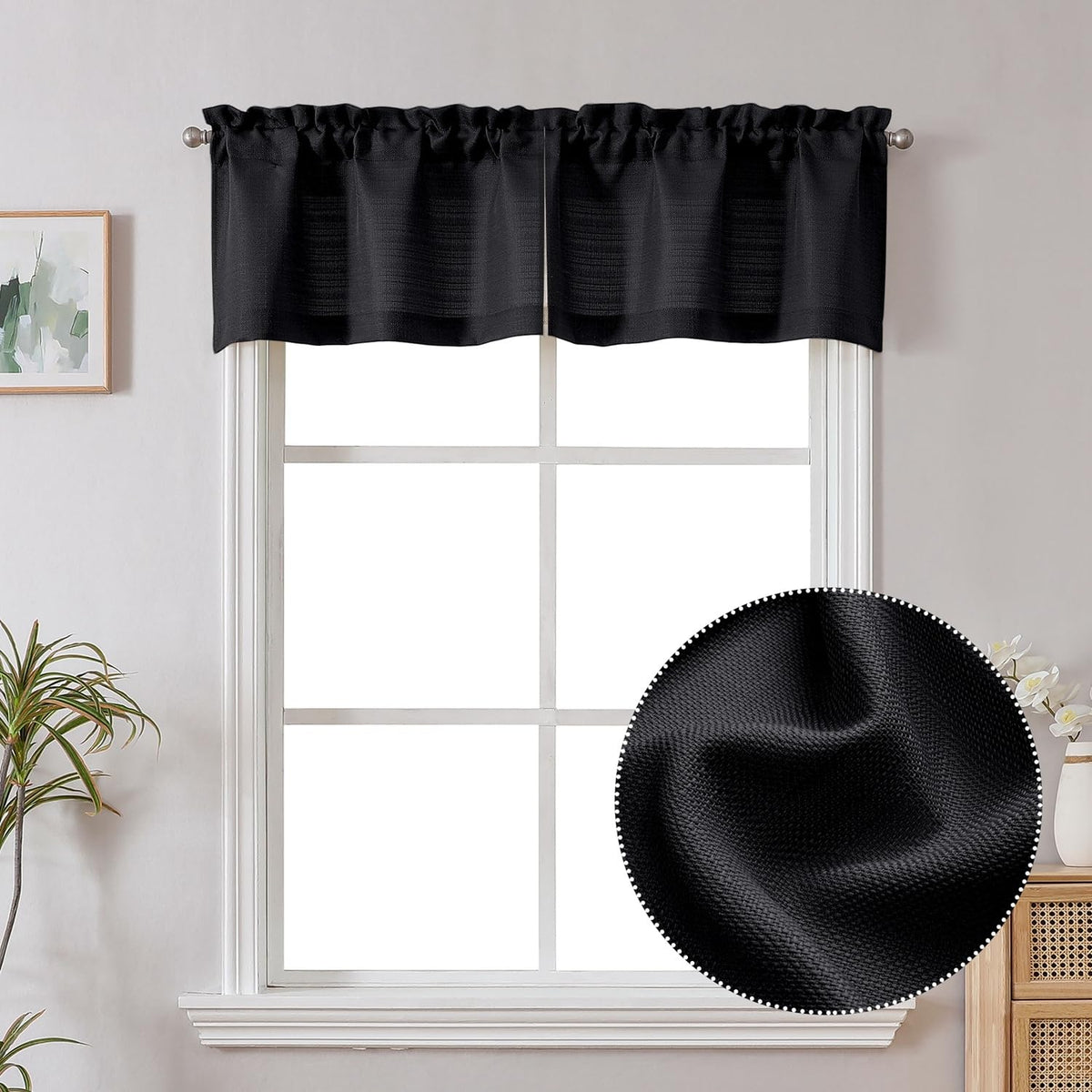 Chyhomenyc White Curtains 84 Inch Length 2 Panels 40Wx84L inches