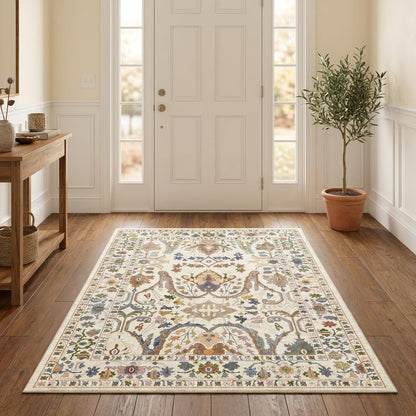 8x10 Rugs for Living Room Washable Green Area Rug Rugs for Bedroom