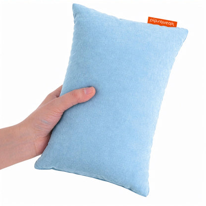 Pipsqueak Travel Pillow - Small, Mini, Tiny - 11 x 7 in, Microfiber