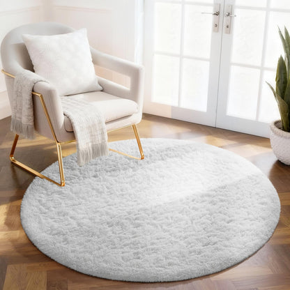 Ophanie Small Rug Upgrade Non Slip Throw Bedside Area Rugs, Fluffy Soft Grey Mini Bedroom Carpet, Affordable Door Entryway Indoor Inside Front Entrance Dog 2x3 Mat, Home Decor Aesthetic, Nursery