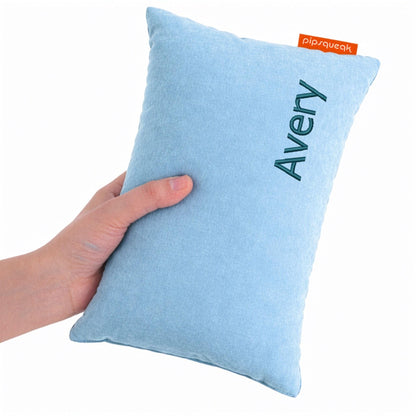 Pipsqueak Travel Pillow - Small, Mini, Tiny - 11 x 7 in, Microfiber