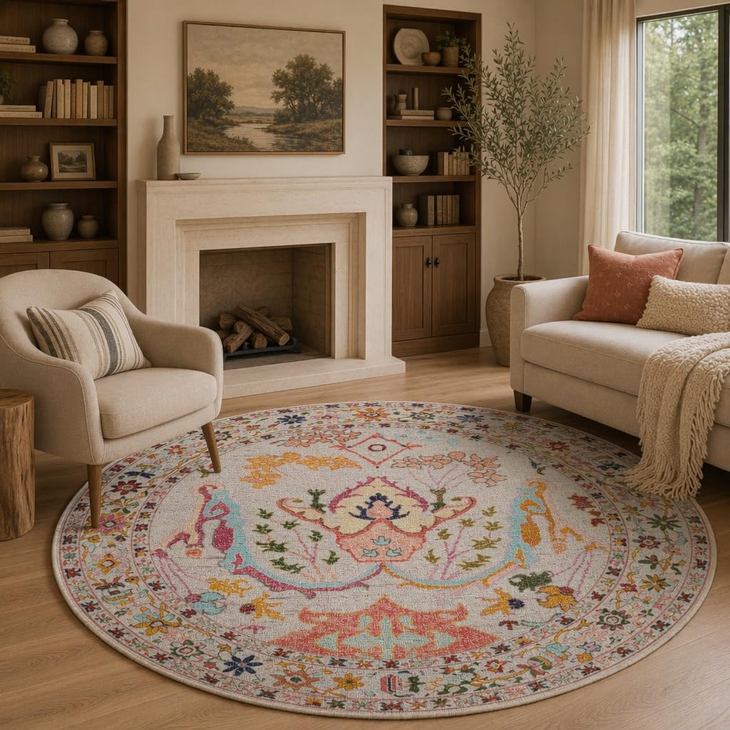 8x10 Rugs for Living Room Washable Green Area Rug Rugs for Bedroom